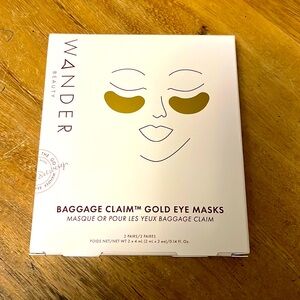 Wander Beauty • Baggage Claim • Gold Eye Masks